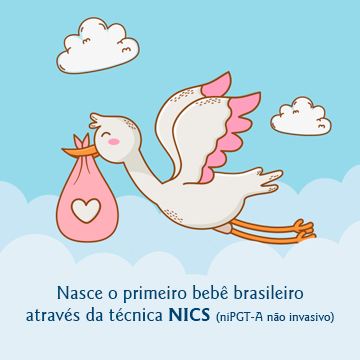 Nasce o primeiro bebê brasileiro através do NICS
